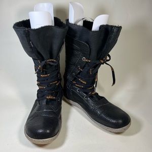 EJECT Mens Winter Leather Boots